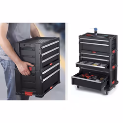 Keter 238557 equipment case Trolley case Black
