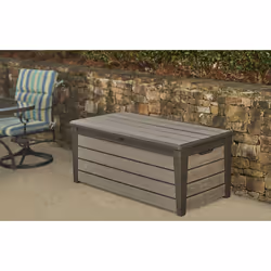 Keter Brushwood Storage box Rectangular Polypropylene (PP) Wood