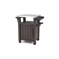 Keter Unity, Storage tray, Grey, Stainless steel, Rectangular, Resin, Monochromatic, Outdoor