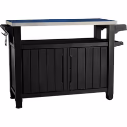 UNITY XL Table Mobile Storage Box BBQ Weatherproof Keter