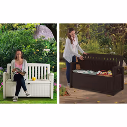 Keter 229476 outdoor bench Solid Resin