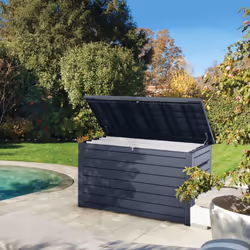 Keter Garden Storage Box "Ontario" 870L Anthracite Ecom