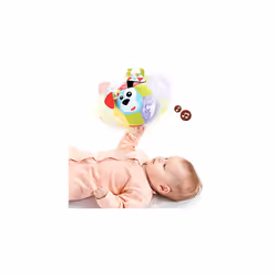 Baby Lights N' Music Friends Ball By Yookidoo. A Soft Newborn Musical Ball Toy with Flashing Stars and Three Friendly Farm Animals. Ideal For Flo