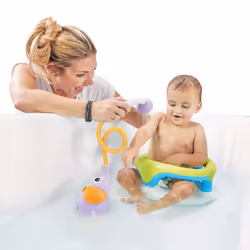 Yookidoo Elephant Baby Bath Shower Purple