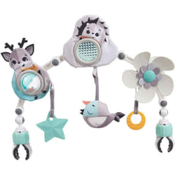 Tiny Love Sunny Stroll Activity Arch with Rattle Toys, 0m +, Adjustable Clips fit any Pram or Pushchair, Magical Tales