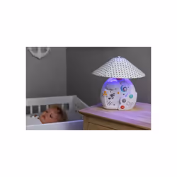 TINY LOVE Mobile Musical and 3 in 1 Scalable Projector MAGICAL NIGHT, Black & White