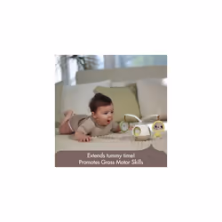 Tummy Time Musical Mobile, 2-in-1 Baby Mobile with Music & Lights, 0+ Months, 360 Rotating Baby Musical Toy, 3 Music &