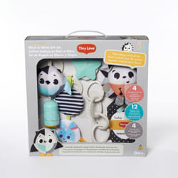 Magical Tales Black & White Gift Set, Baby Gift Set with Developmental Toys, 4 Hand-Picked Take-Along Toys, 0m+