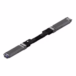 Nvidia MCP4Y10-N001-FLT InfiniBand/fibre optic cable 1 m OSFP Black