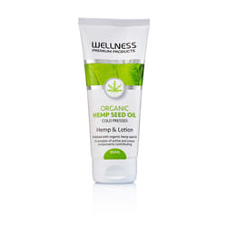 Wellness Premium Products Organic Hemp Seed Oil Lotion Unisex Body Lotion 6.3 oz