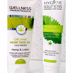Wellness Premium Products Organic Hemp Seed Oil Lotion Unisex Body Lotion 6.3 oz