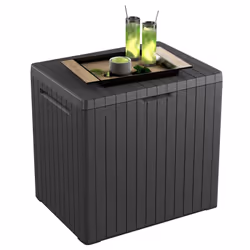 Keter Plastic Garden Storage Box | 113L Capacity Outside Storage Box - Additional view 4