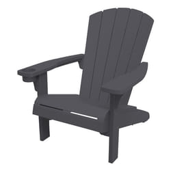 Keter K247060 outdoor chair Terrace Hard seat Hard backrest Plastic Grey