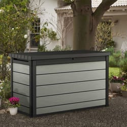 Keter Garden Storage Box 757L Anthracite Outdoor Storage Chest Trunk Organiser