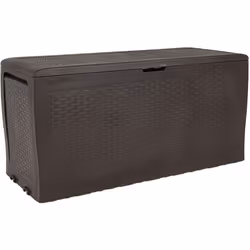 Keter Storage Box Samoa 270L Brown Outdoor Garden Patio Cushion Box - Additional view 4