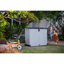 Keter Store It Out Midi Storage - Grey & Black