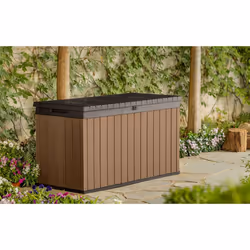 Keter Darwin Storage box Rectangular Plastic Brown - Additional view 2