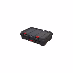 Keter Stack & Roll Heavy Duty DIY Power Tool Storage Case (253382)