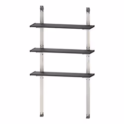 Keter 255179, Garden shed shelf, Black, Steel, 970 mm, 12.6 kg, 1 pc(s)
