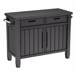 Keter 259432, Buffet, Floorstanding, 2 door(s), Grey, Hinged door, Grey