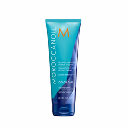 Moroccanoil Blonde Perfecting Purple Shampoo, 200 ml, Shampoo, Professional, Women, All hair, Blonde, Grey