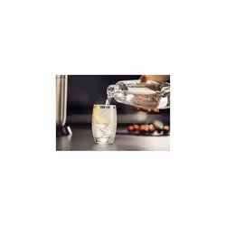 Duo Stylish 1L glass Carafe. Refilable carafe for carbonated drinks. Dishwasher Safe. Only Compatible with SodaStream's Duo Sparkling Water Maker,