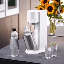 SodaStream Duo Stainless steel, White