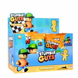 Stumble Guys Figures 1 Pc In Blind Foilbag Assortment, 8 yr(s), Assorted colours, Plastic, 1 pc(s)