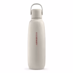 SodaStream Fizz & Go, Carbonating bottle, Sand, Stainless steel, 900 ml, 0.745 L, 0.9 L
