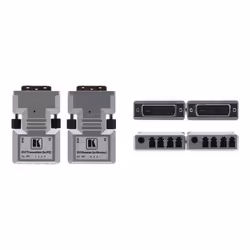 Kramer Electronics 610R/T, 1920 x 1200 pixels, AV transmitter & receiver, 400 m, Wired, Metallic