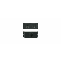 Kramer Electronics TS-2U electrical power plug Black