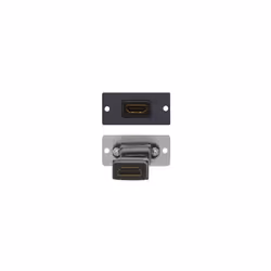 Kramer Electronics W-H(W-HDMI)(B), Black, Any brand, HDMI, 50.5 mm, 23.4 mm, 5.8 cm