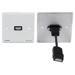 Kramer Electronics WP-H1M(WP-HDMI1M)/EU/GB(W) socket-outlet HDMI White