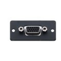 Kramer Electronics Wall Plate Insert − 15−pin HD (F/F) outlet box Black