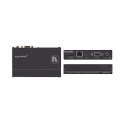 Kramer Electronics TP-573, 1920 x 1080 pixels, AV transmitter, 90 m, Black