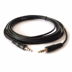 Kramer Electronics C-A35M/A35M-50, 3.5mm, Male, 3.5mm, Male, 15.2 m, Black