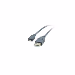 Kramer Electronics C-USB/MICROB-15, 4.6 m, USB A, Micro-USB B, USB 2.0, Male/Male, Black