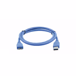 Kramer Electronics C-USB3/MICROB, 1.8 m, USB A, Micro-USB B, USB 3.2 Gen 1 (3.1 Gen 1), 4.8 Gbit/s, Blue
