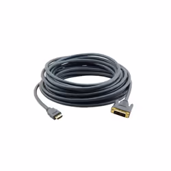 Kramer Electronics C-HM/DM-6, 1.82 m, HDMI, DVI-D, Male, Male, Black