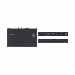 Kramer Electronics VP-425, Black, 1920 x 1200 pixels, 1080i, 1080p, 480p, 576p, 720p, VGA, DVI/HDMI, 50 - 60 Hz