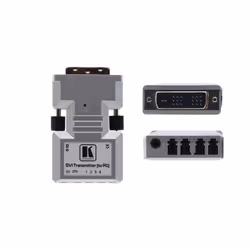 Kramer Electronics 610T/EU, 1920 x 1200 pixels, AV transmitter, 500 m, Wired, Metallic