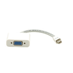 Kramer Electronics Mini DisplayPort (M) to 15−pin HD (F) 0.15 m VGA (D-Sub) White