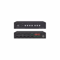 Kramer Electronics VS-411UHD, HDMI, Black, 8.91 Gbit/s, RS-232, IR, 4K Ultra HD, 5 V