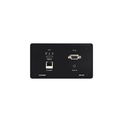 Kramer Electronics WP-20/EU(B)-86 outlet box Black