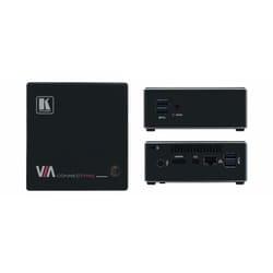 Kramer Electronics VIA Connect PRO AV transmitter & receiver Black
