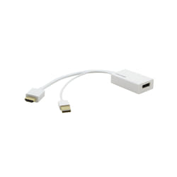 Kramer Electronics ADC-HM/DPF video cable adapter 0.3 m HDMI Type A (Standard) DisplayPort White