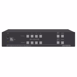 Kramer Electronics VS-42H2, AV matrix switcher, 18 Gbit/s, 3840 x 2160 pixels, 1.4/2.2, Black, Aluminium
