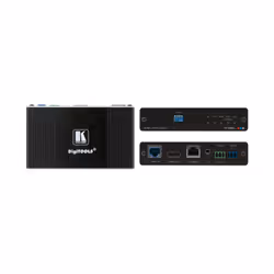 Kramer Electronics TP-789RXR, 4096 x 2160 pixels, AV receiver, 180 m, Wired, Black