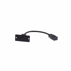 Kramer Electronics WU-CA(B), USB C, Screws, Black, 0 - 40 °C