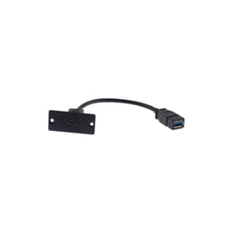 Kramer Electronics WU-CA(B) socket-outlet USB C Black